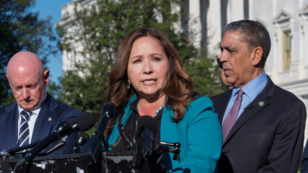 Adelita Grijalva adds final signature to Epstein files discharge petition