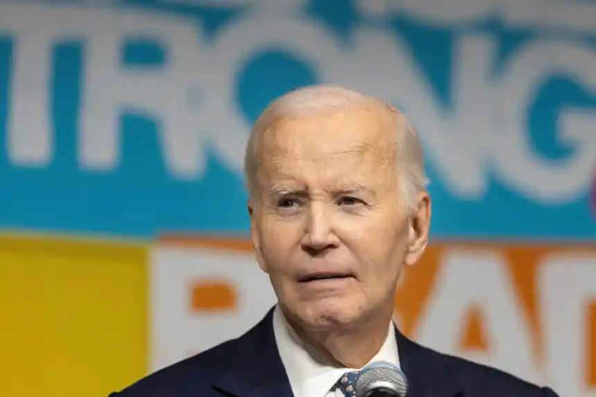 Biden criticizes Trump for damaging democracy