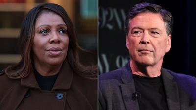 Federal Judge Dismisses Charges Against James Comey and Letitia James