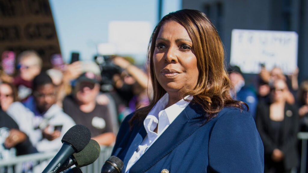 Letitia James requests dismissal of fraud charges, citing bias