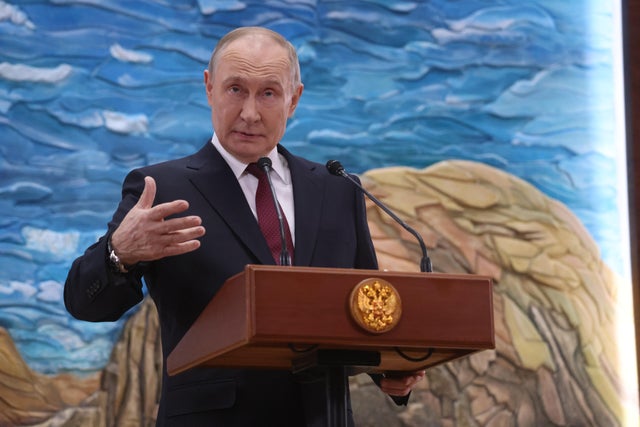 Putin views U.S.-backed peace proposal as a starting point