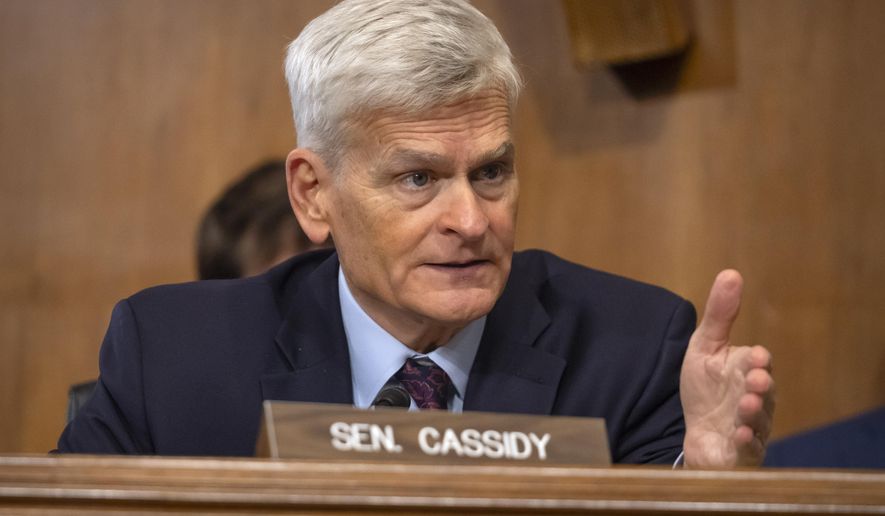 Senator Cassidy proposes pre-funding health savings accounts to reduce Obamacare costs