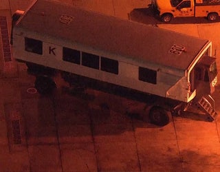 Shuttle at Dulles Airport collides with luggage cart, injuring employee