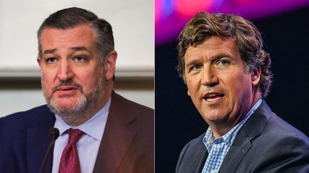 Ted Cruz urges conservatives to confront antisemitism linked to Tucker Carlson