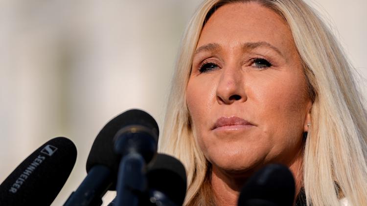 Trump Criticizes Greene Following Her Resignation Announcement