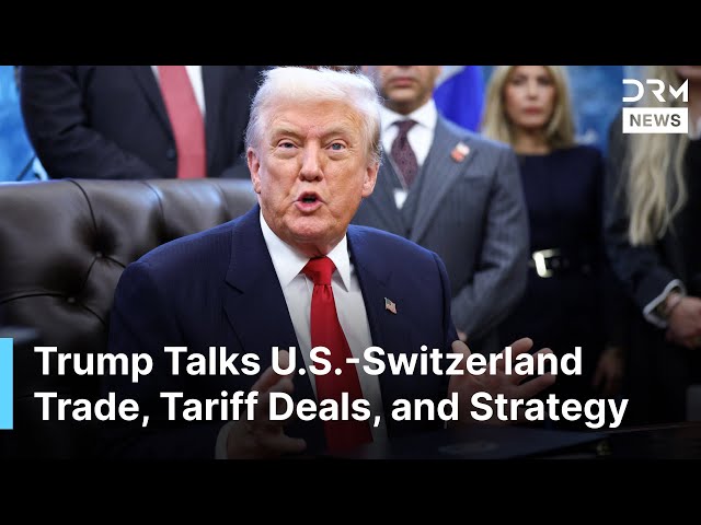 Trump aims to reduce tariffs on India and Switzerland