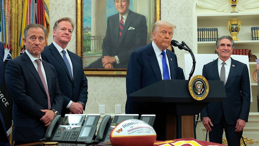 Trump to join Commanders-Lions game for salute to service weekend