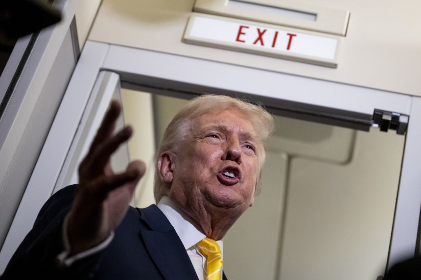 Trump urges Republicans to support release of Epstein documents