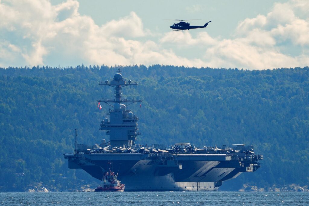 U.S. Aircraft Carrier Arrives in Latin America Amid Venezuela Tensions