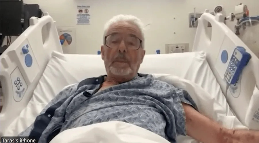 Veteran hospitalized after defending against naked intruder in Los Angeles