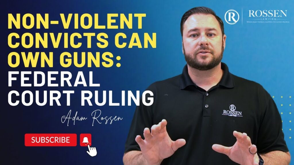 Court rules non-violent felons can retain gun rights