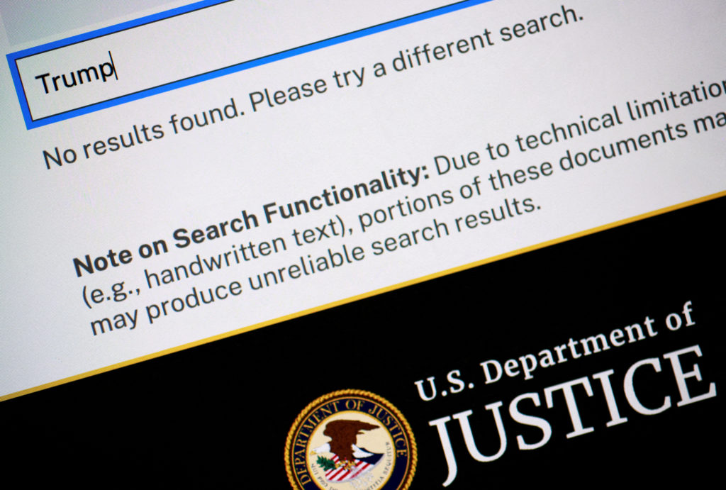 Justice Department seeks additional time for Epstein document release