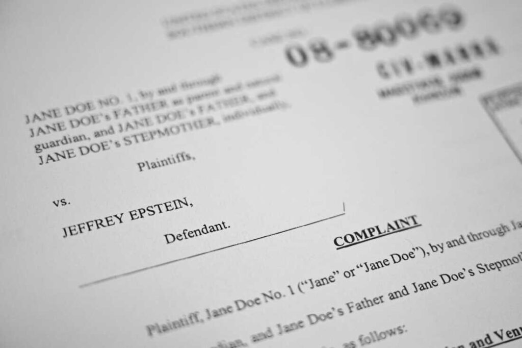 Justice Department seeks more time to review Epstein documents