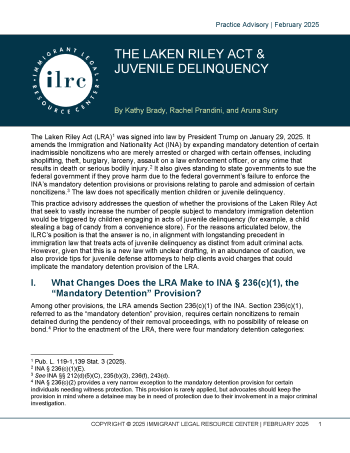 Key questions regarding the Laken Riley Act arrests
