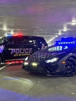 Lamborghini joins forces with police to combat opioid crisis