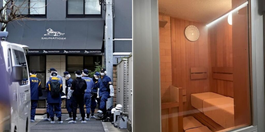 Tragic fire claims lives of couple at Tokyo sauna