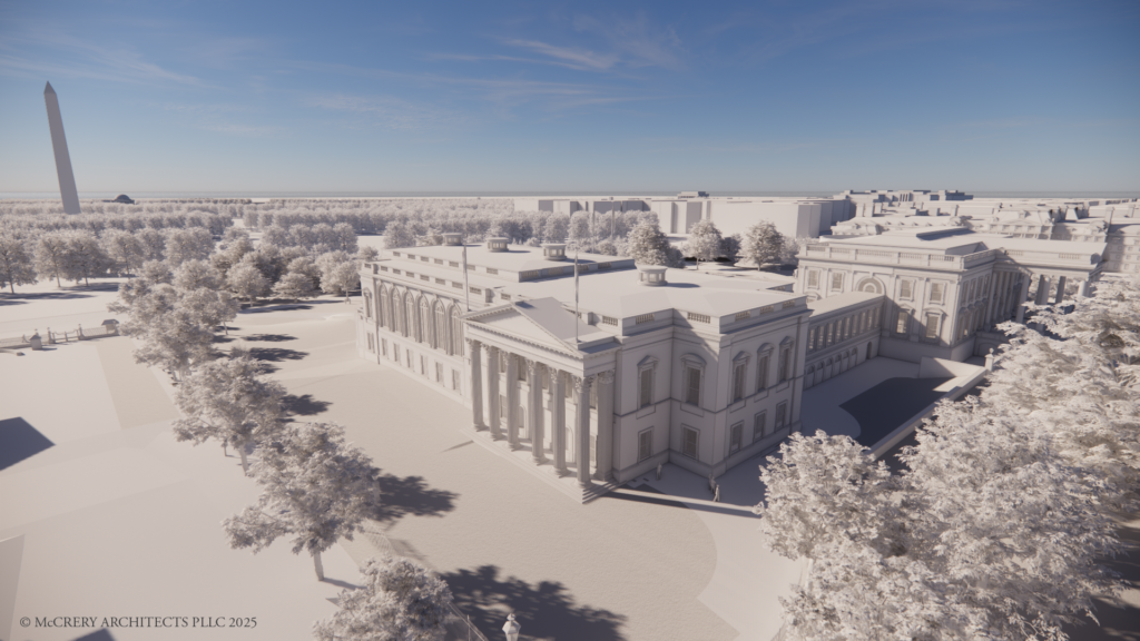 Trump announces new ballroom plans with security features