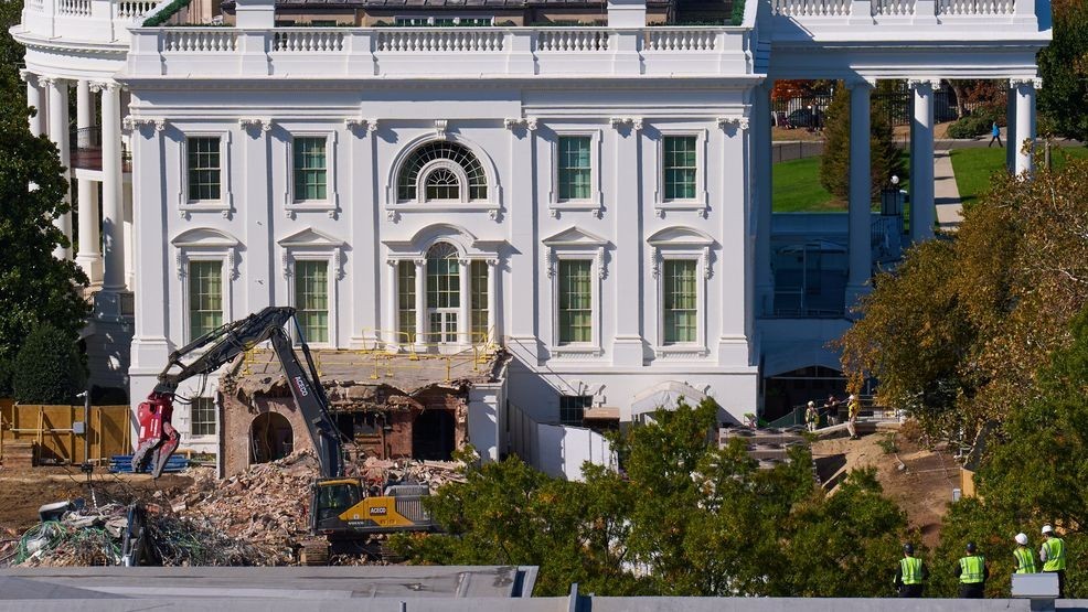 Trump defends rising costs of new White House ballroom