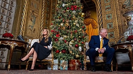 Trump engages with children during holiday calls, discusses Santa and coal