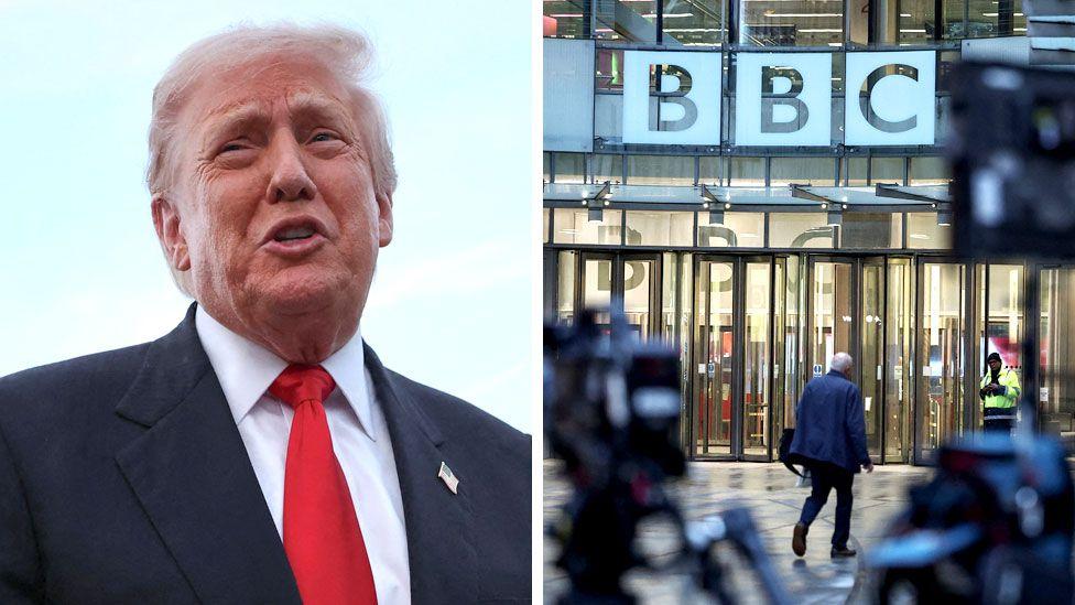 Trump plans legal action against BBC over edited remarks