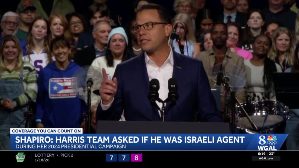 Josh Shapiro reveals surprising questions from Harris campaign during vetting