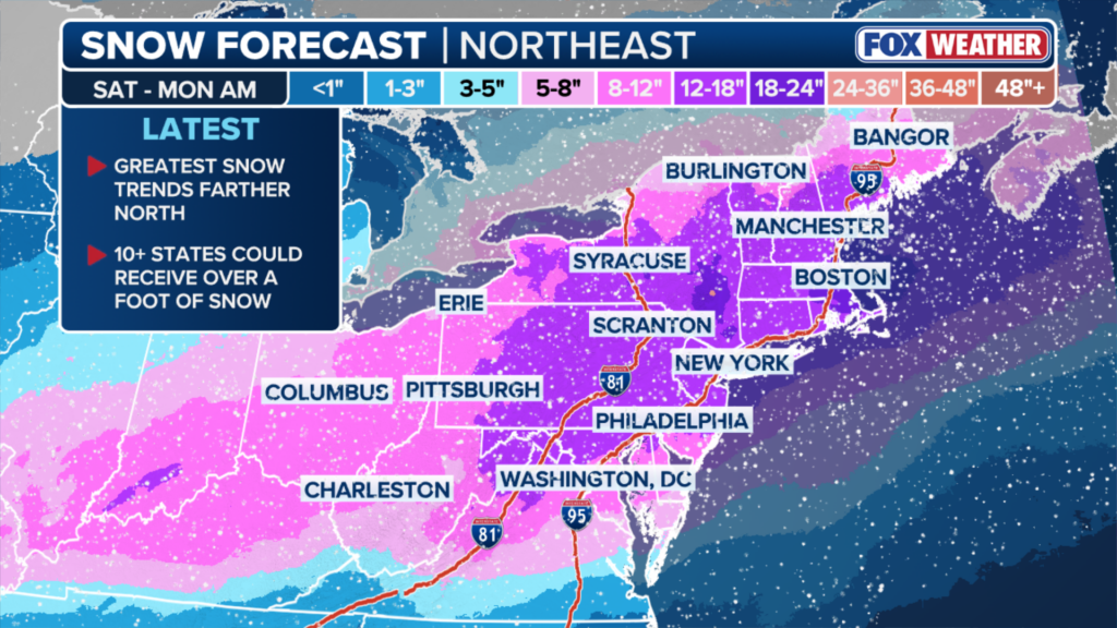 Major winter storm forecasted to hit Washington with heavy snowfall