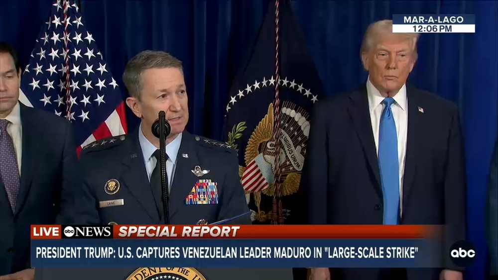 Trump discusses U.S. military operation in Venezuela and its implications for China