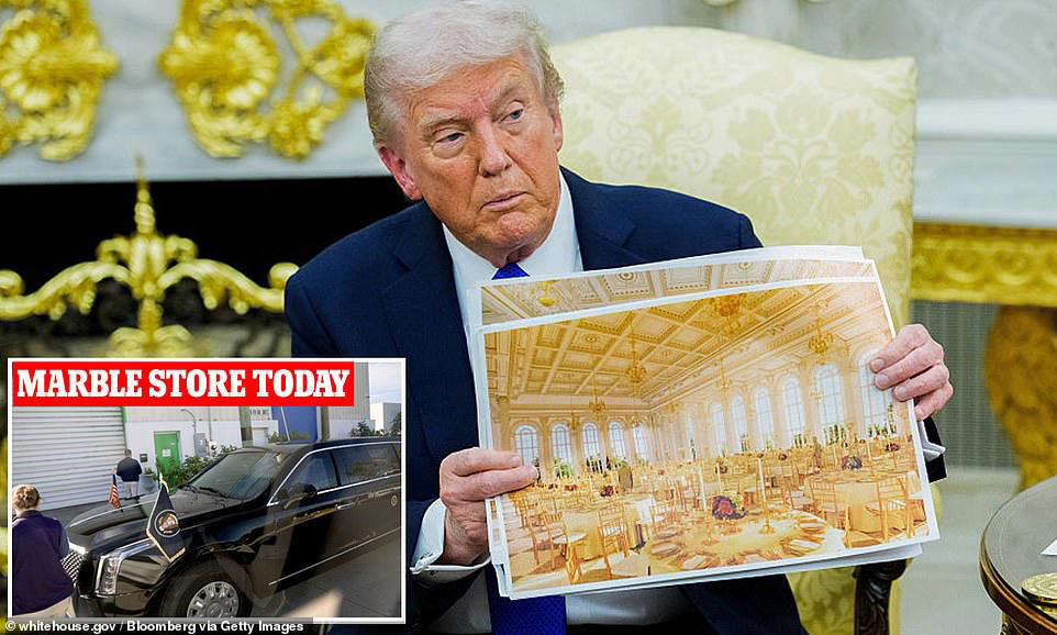 Trump explores marble options in Florida